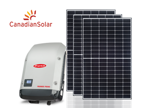 6.6 kW Solar Power System 16 Canadian 415 W Panels