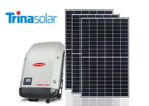 6.6 kW Solar Power System 16 Trina 415 W Panels